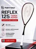 Ракетка для сквоша Harrow Reflex 125 Tarek Momen Squash Racquet Black/Red/Yellow