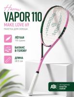 Ракетка для сквоша Harrow Vapor 110, Racquet 69 Pink/Green