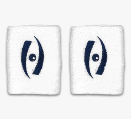 Напульсник для сквоша Harrow Wrist Band, 4", Navy Band, White Icon