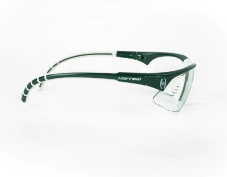 Очки для сквоша Harrow Covet Squash Eye Guard Forest Green/White
