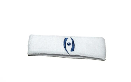 Наголовник для сквоша Harrow Headband, White Band, Navy Icon
