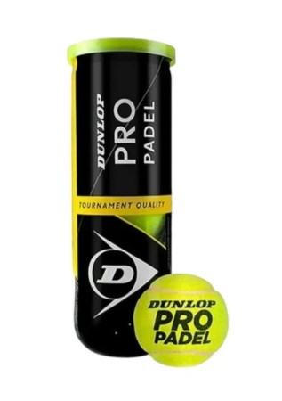 Мячи для падел-тенниса DUNLOP Pro Padel x 3