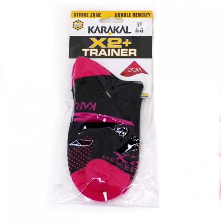 Спортивные носки Karakal Носки Karakal X2+ Ladies Trainer Socks KC538