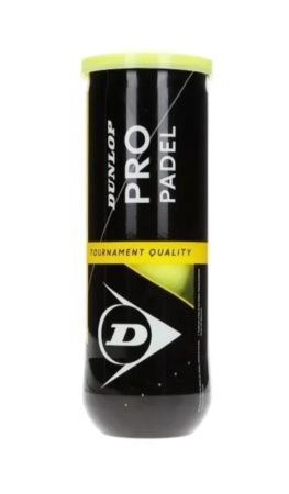 Мячи для падел-тенниса DUNLOP Pro Padel x 3